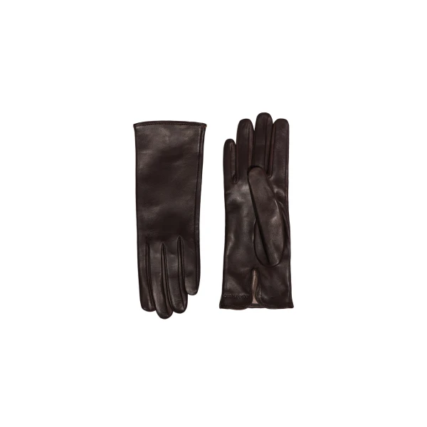 Wrislet Short Gloves in Chocolate