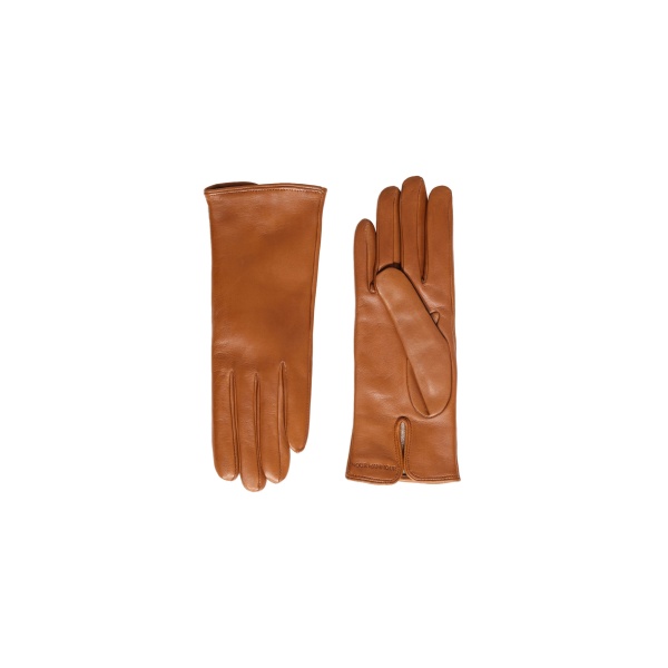 Nour Hammour Wrislet Short Gloves in Praline