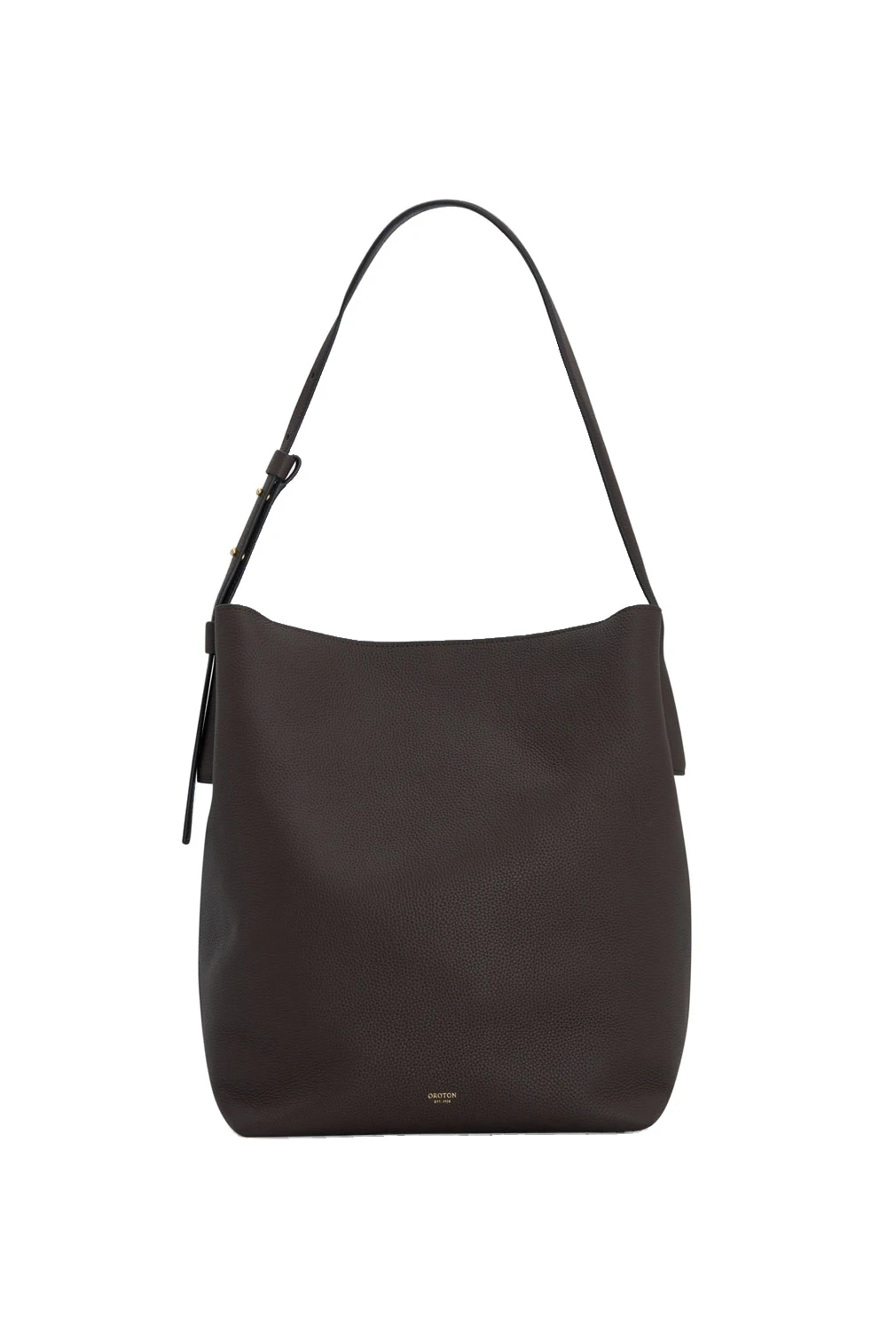 Oroton Alba Pebble Hobo Dark Chocolate | Shoulder & Crossbody Bags | Coveti Oroton Alba Pebble Hobo Dark Chocolate