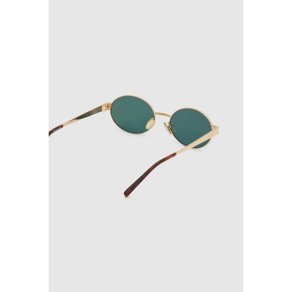 Oroton Alex Sunglasses Gold, view 4