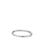 Oroton Aurie Bangle Bright Silver