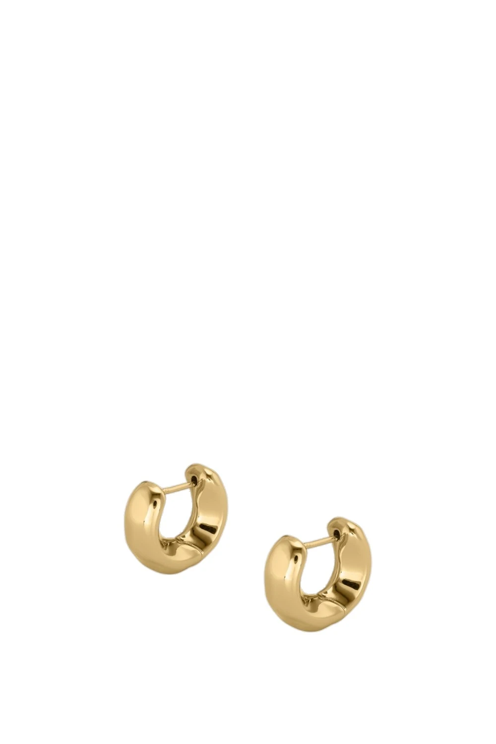 Oroton Aurie Huggie Gold | Earrings | Coveti Oroton Aurie Huggie Gold