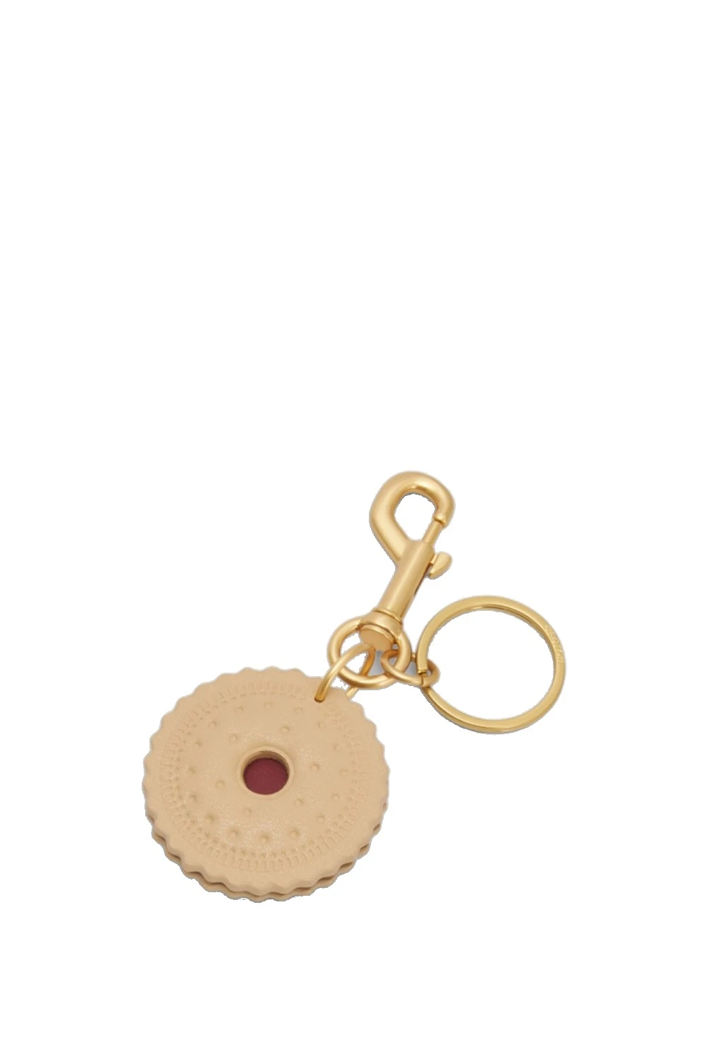 Oroton Bakery Jam Fancy Keyring Butterscotch | Bag charms | Coveti Oroton Bakery Jam Fancy Keyring Butterscotch