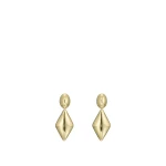 Oroton Banks Drop Earrings Gold