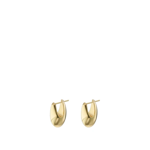 Banks Hoop Earrings Gold
