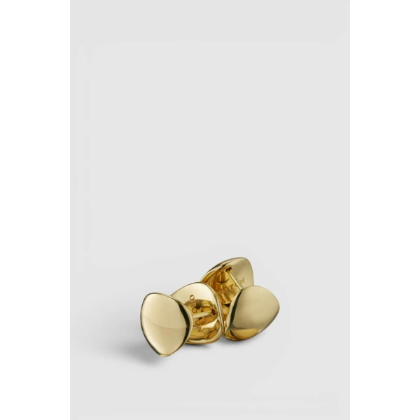 Oroton Banks Huggie Gold, view 3