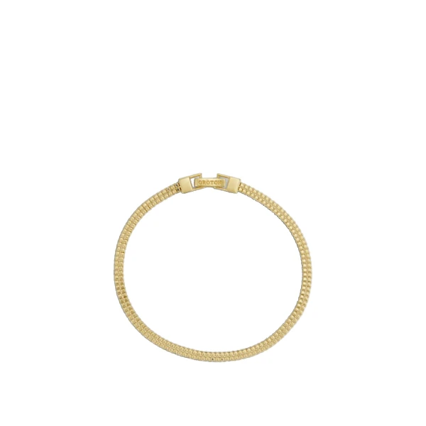 Oroton Beck Bracelet Worn Gold