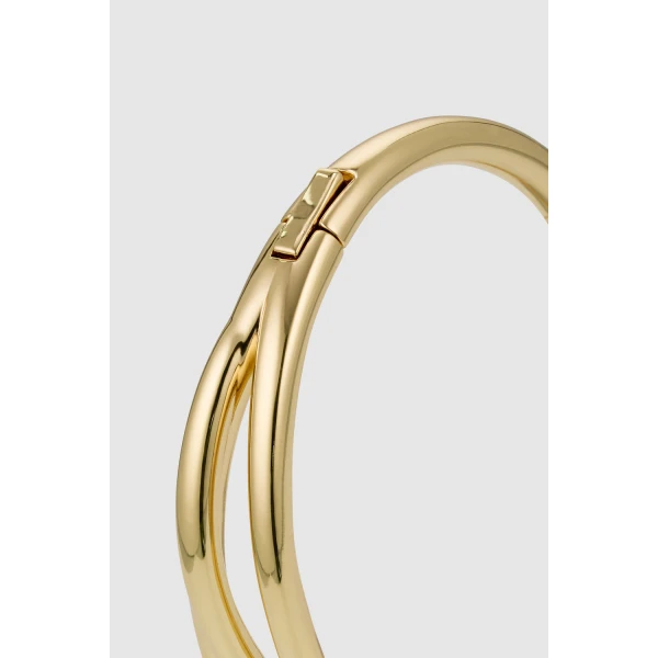 Oroton Briar Split Cuff Gold, view 3