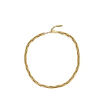 Oroton Cameron Midweight Chain Necklace Worn Gold | Necklace | Coveti Oroton Cameron Midweight Chain Necklace Worn Gold