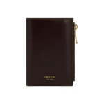 Oroton Cecile 10 Credit Card Mini Zip Wallet Copper