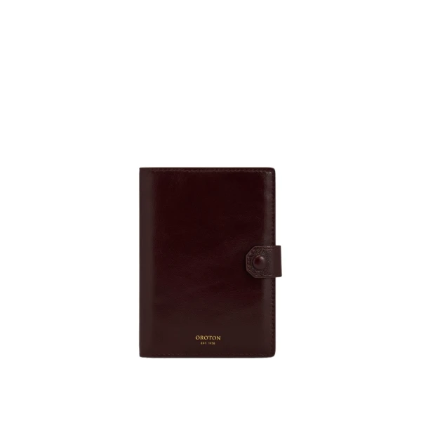 Oroton Cecile Passport Sleeve Copper