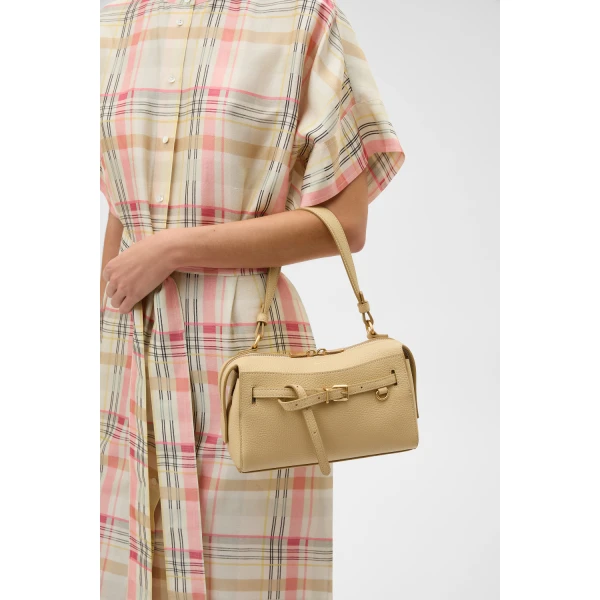 Oroton Cleo Pebble Crossbody Grain, view 2