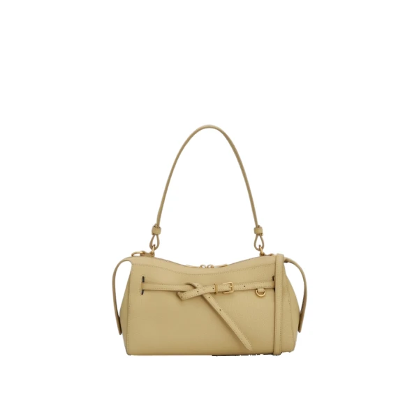 Oroton Cleo Pebble Shoulder Bag Grain