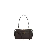 Oroton Cleo Smooth Crossbody Dark Chocolate