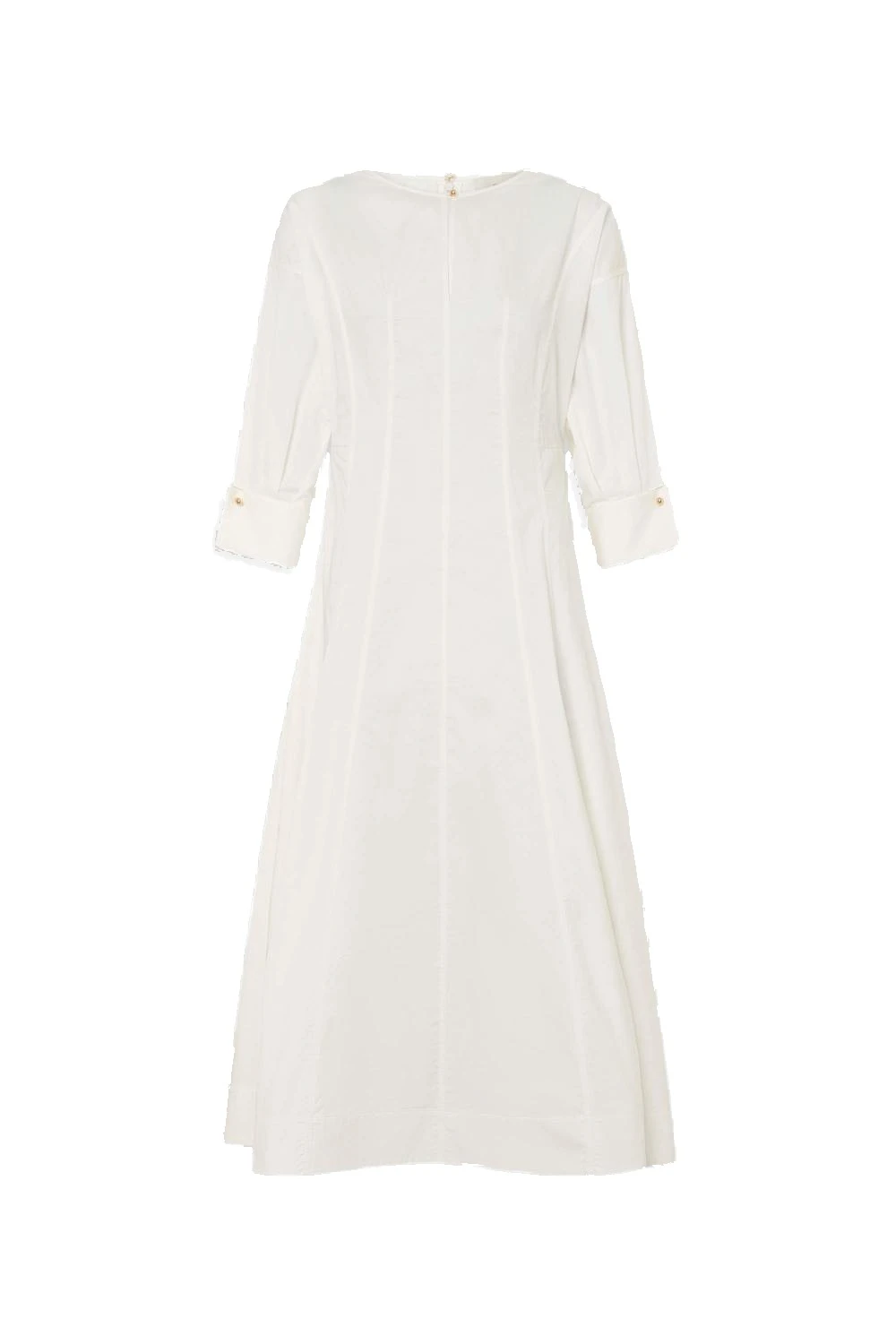 Oroton Cuff Detail Day Dress White | Day & Casual Dresses | Coveti Oroton Cuff Detail Day Dress White