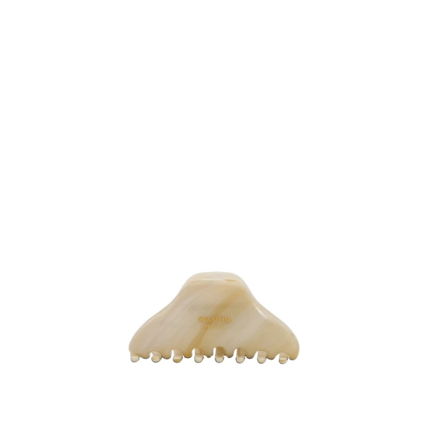 Daphne Claw Clip Shell/Brass