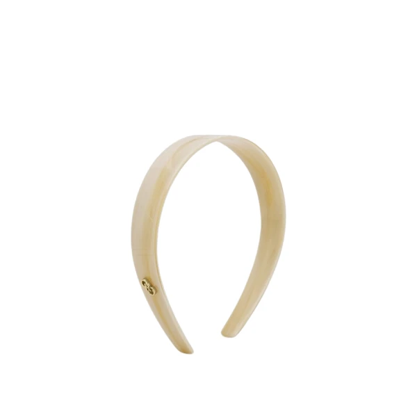 Oroton Daphne Headband Shell/Brass