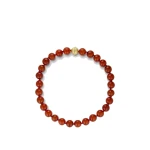 Oroton Edith Necklace Carnelian/Worn Gold