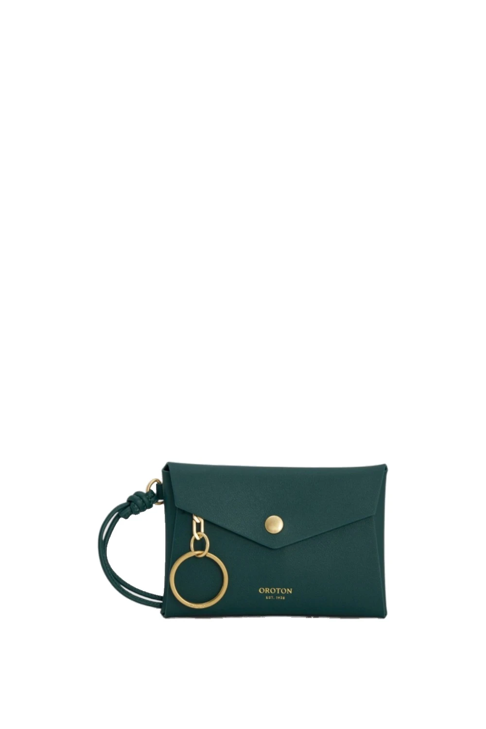 Oroton Envelope Smooth Small Lanyard Pouch Emerald | Wallets & Purses | Coveti Oroton Envelope Smooth Small Lanyard Pouch Emerald