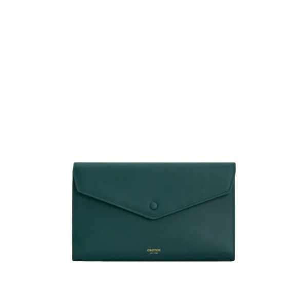 Envelope Travel Wallet Emerald