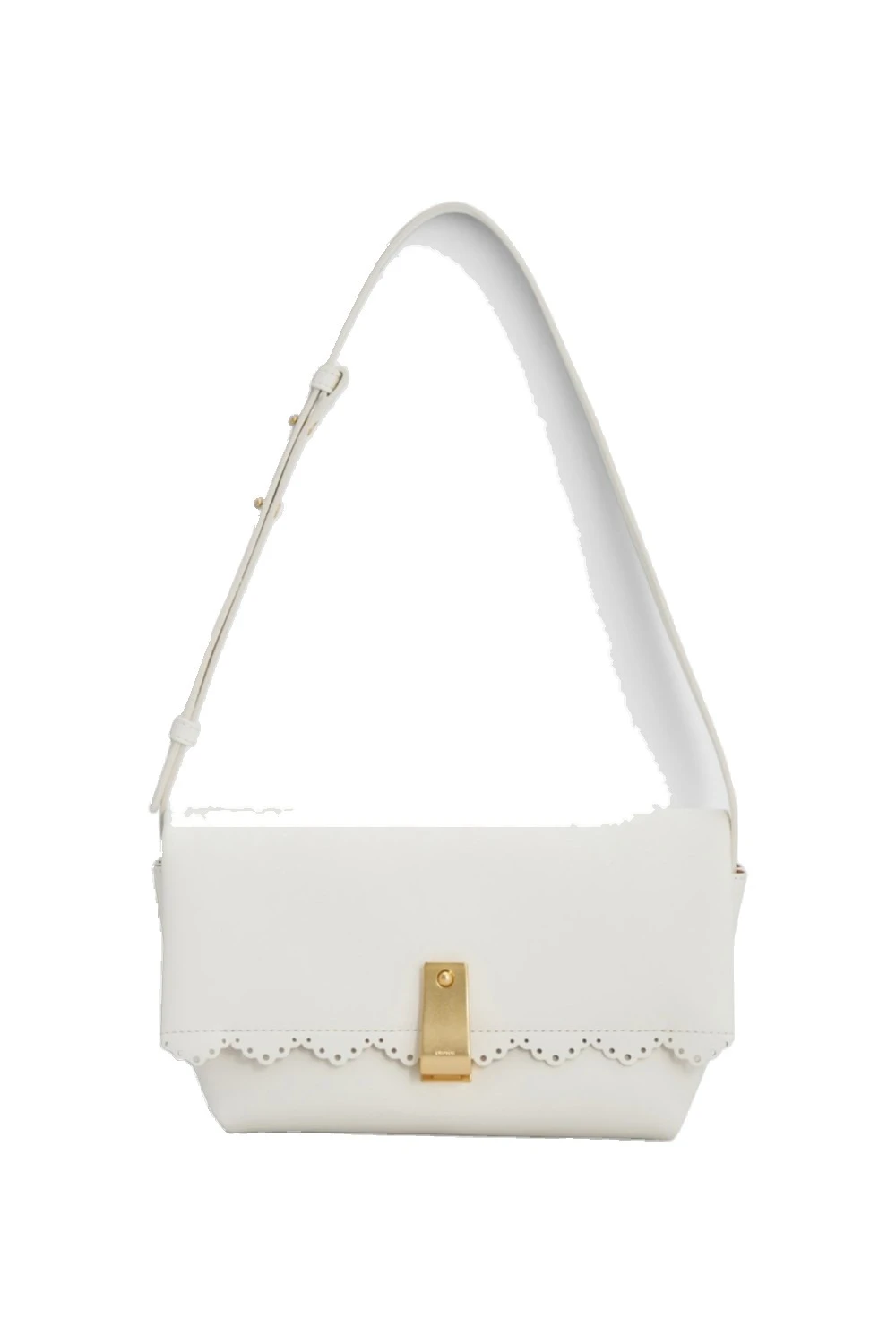 Oroton Etta Smooth Broidery Medium Clutch Warm White | Clutch Bags | Coveti Oroton Etta Smooth Broidery Medium Clutch Warm White