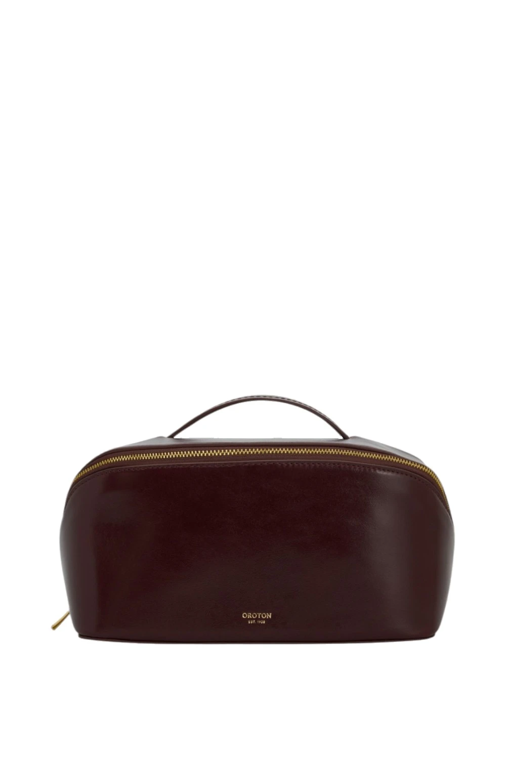 Oroton Fife Large Beauty Case Copper | Wallets & Purses | Coveti Oroton Fife Large Beauty Case Copper