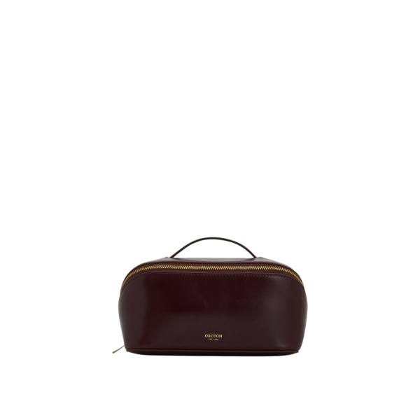 Oroton Fife Medium Beauty Case Copper