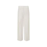 Oroton Flat Front Pant White