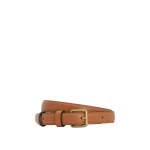 Oroton Florence 20mm Belt Cognac