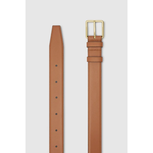 Oroton Florence 35mm Belt Cognac, view 3