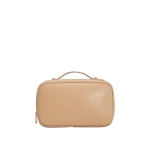 Oroton Indi Crackle Large Beauty Case Almond | Wallets & Purses | Coveti Oroton Indi Crackle Large Beauty Case Almond