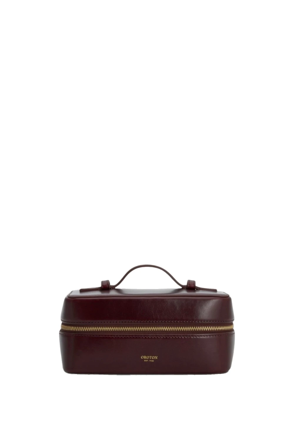 Oroton Indi Crackle Small Vanity Case Copper | Wallets & Purses | Coveti Oroton Indi Crackle Small Vanity Case Copper
