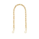 Oroton Isla Short Chain Strap Brass