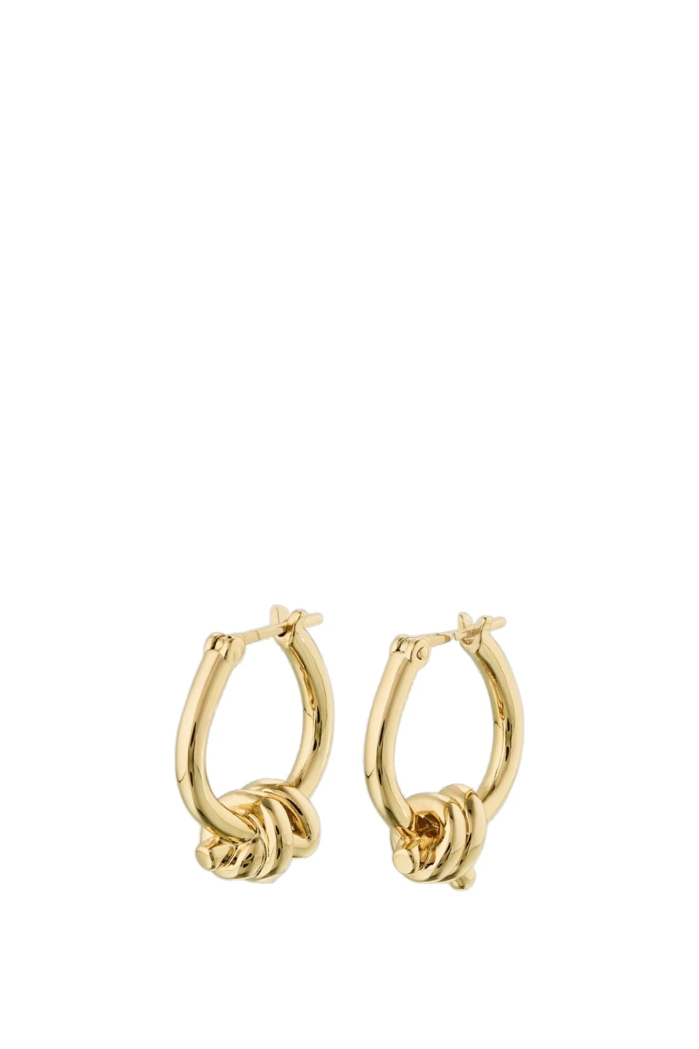 Oroton Julia Knot Hoop Gold | Earrings | Coveti Oroton Julia Knot Hoop Gold