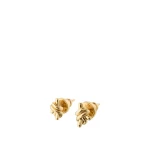 Oroton Julia Knot Stud Gold