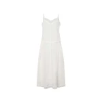 Oroton Lace Trim Sundress White