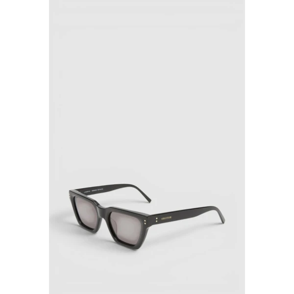 Oroton Landry Bio Acetate Sunglasses Black, view 3