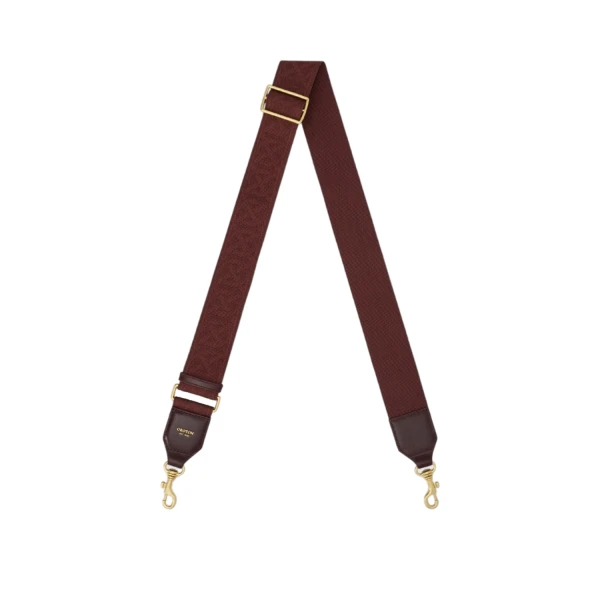 Oroton Logo Bag Strap Copper