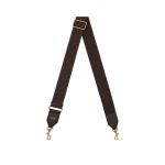 Oroton Logo Bag Strap Dark Chocolate | Bag Straps | Coveti Oroton Logo Bag Strap Dark Chocolate