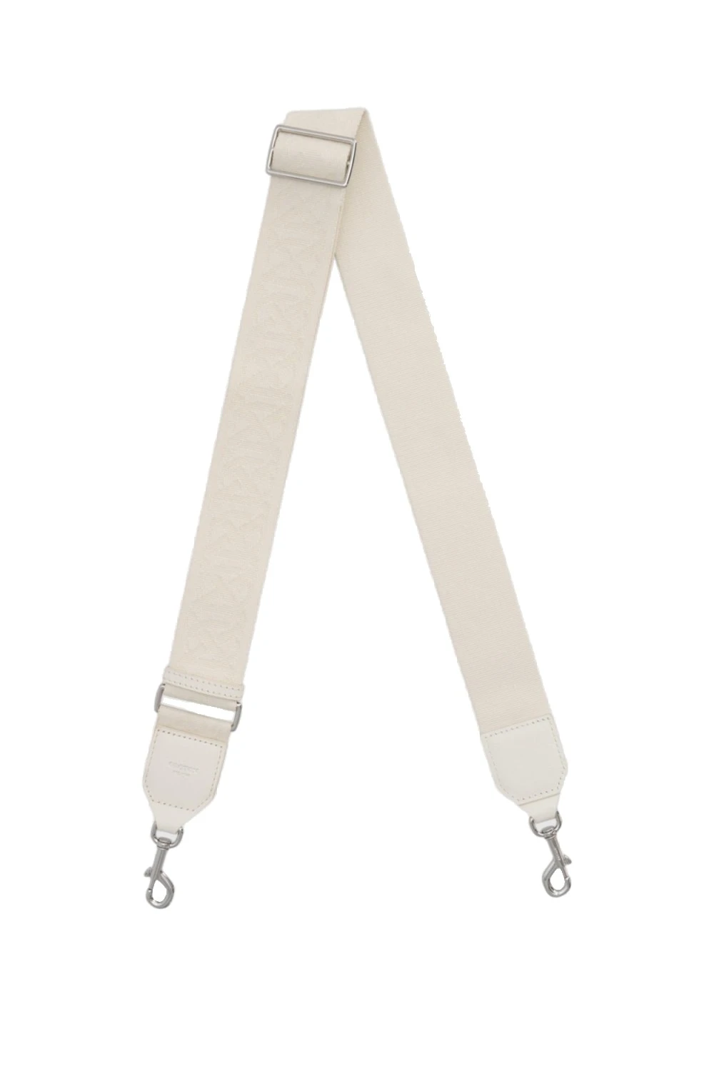 Oroton Logo Smooth Bag Strap Warm White | Bag Straps | Coveti Oroton Logo Smooth Bag Strap Warm White