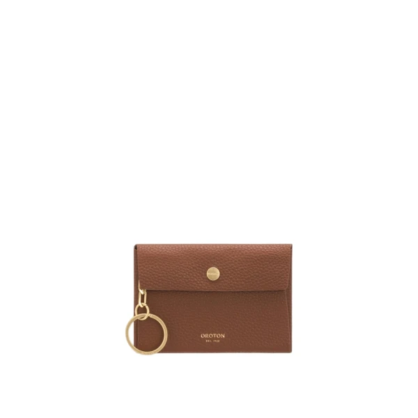 Oroton Margot Keyring Pouch Whiskey