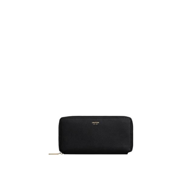 Margot Medium Zip Around Wallet Black