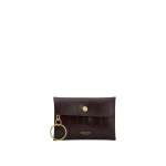 Oroton Margot Texture Keyring Pouch Mulberry