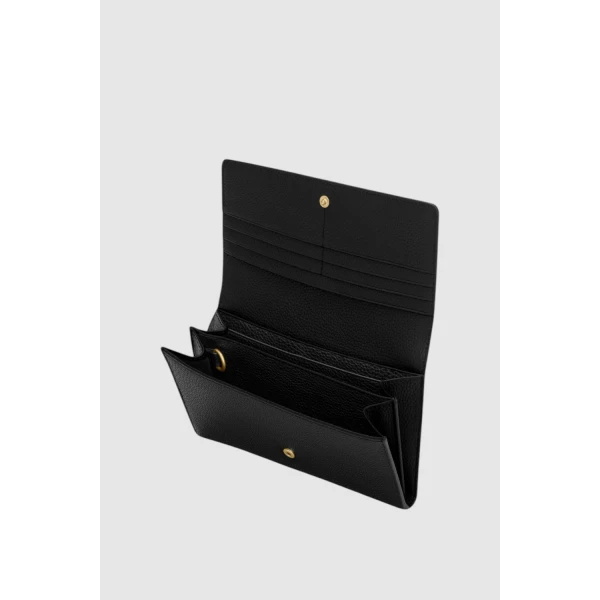 Oroton Margot Wallet & Pouch Black, view 3