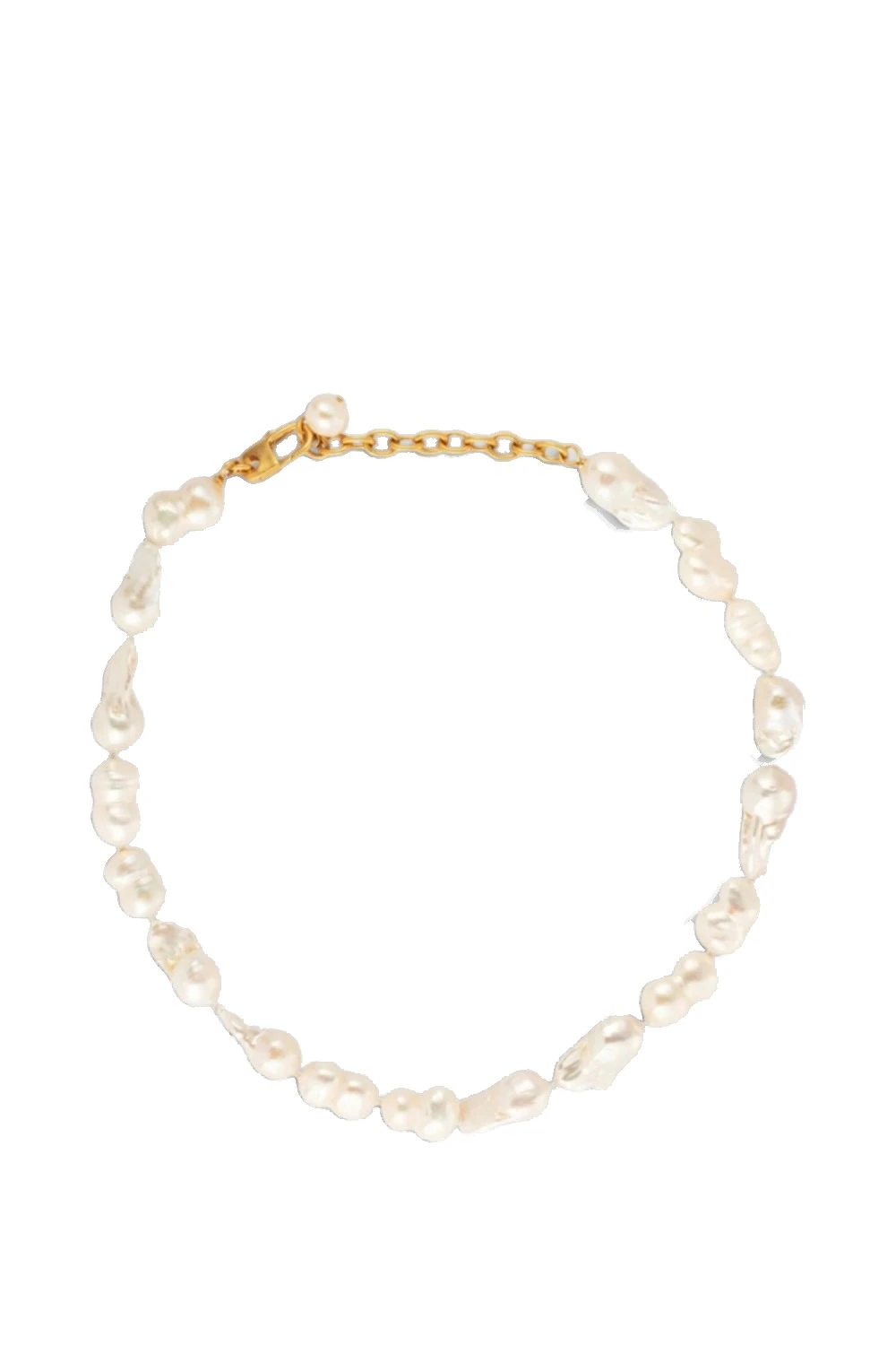 Oroton Marleigh Necklace Worn Gold/White | Necklace | Coveti Oroton Marleigh Necklace Worn Gold/White