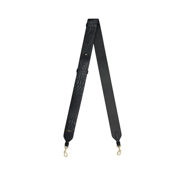 Marmont Texture Shoulder Strap Black Snake