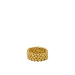 Oroton Mathilde Ring Worn Gold