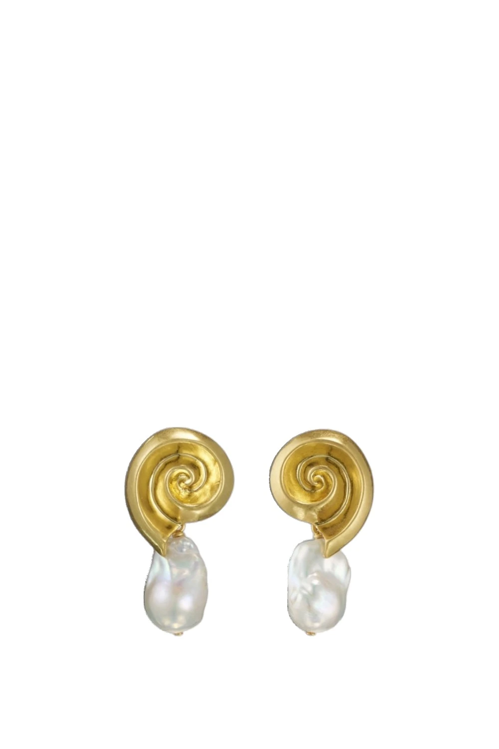 Oroton Maurie Pearl Drop Stud Earrings Pearl/Gold | Earrings | Coveti Oroton Maurie Pearl Drop Stud Earrings Pearl/Gold