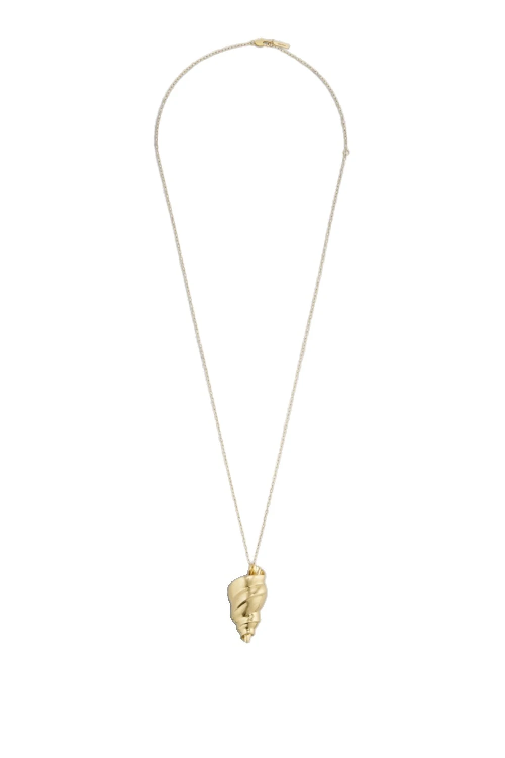 Oroton Maurie Shell Pendant Necklace Worn Gold | Necklace | Coveti Oroton Maurie Shell Pendant Necklace Worn Gold