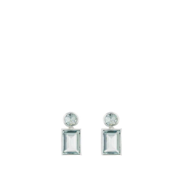 Myrell Drop Earrings Ice Blue